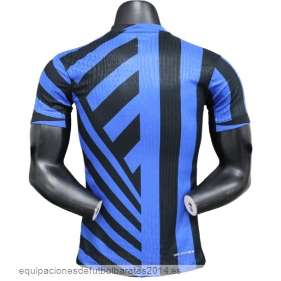 Nuevo 1ª Jugadores Camiseta Inter Milán 24/25 Azul I Negro Baratas